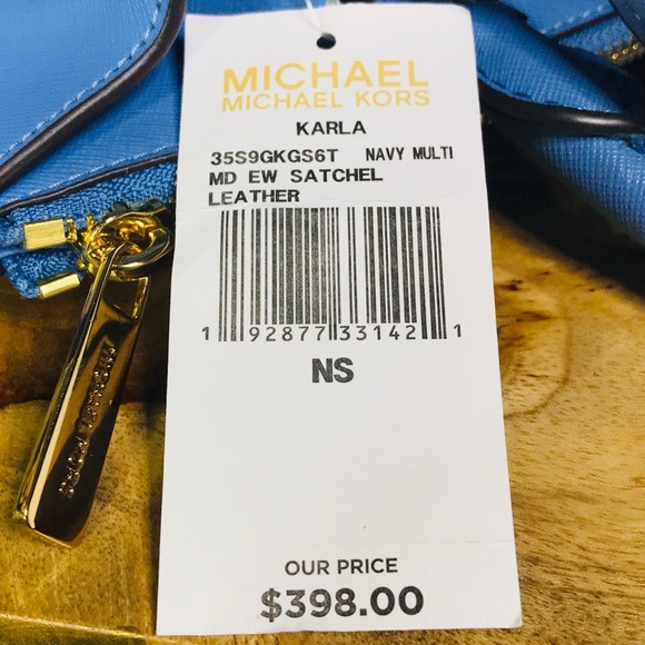 Michael Kors Karla Medium EW Satchel - Picture 8 of 8